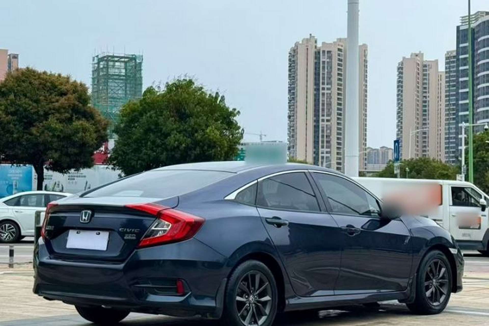Used Honda Civic 2019 220TURBO CVT Dynamic Edition China VI Exterior 3