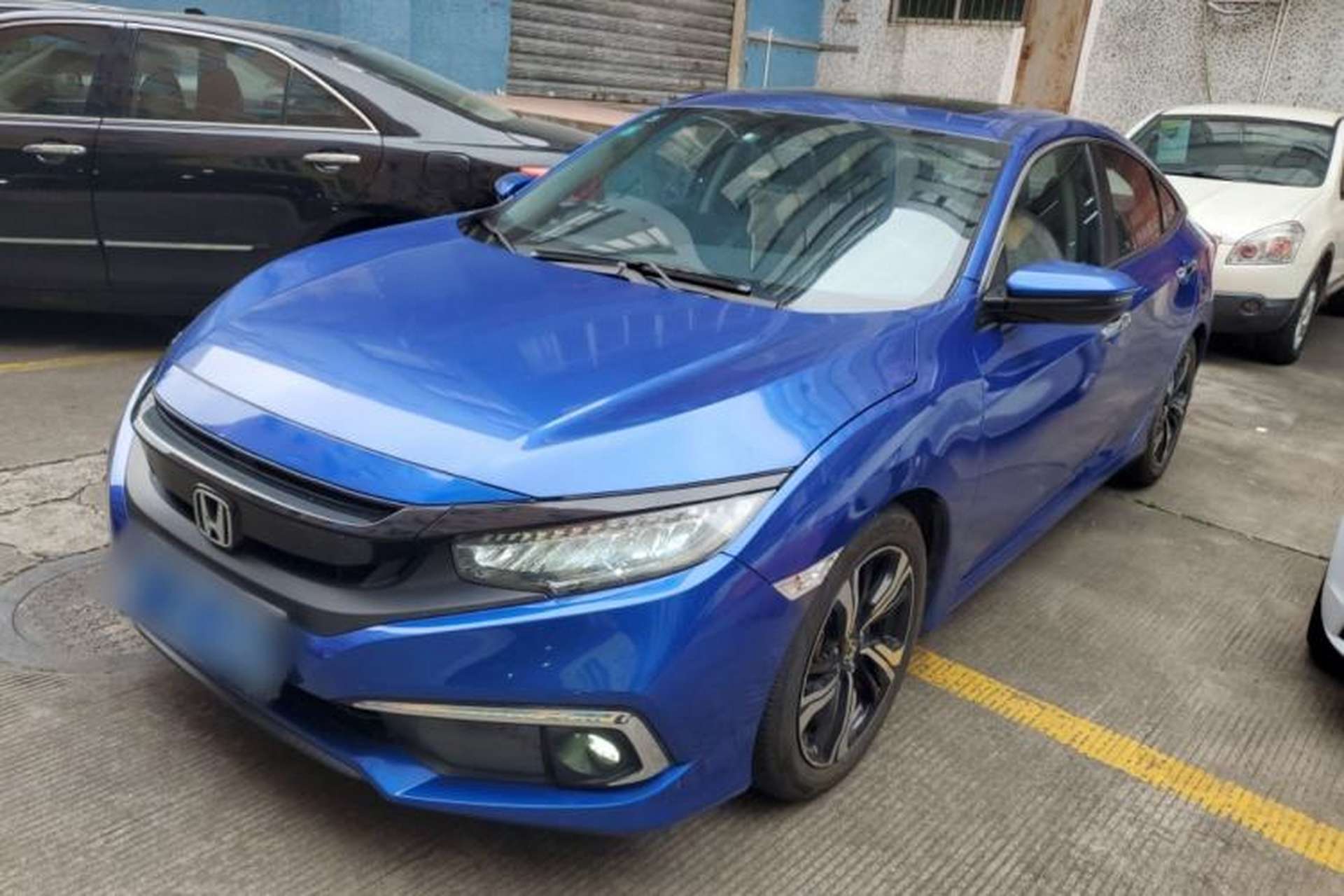 Used Honda Civic 2019 220TURBO CVT Power Edition China VI Emission Standard Front Left 45 Deg