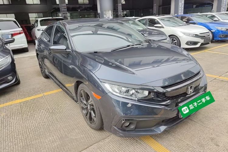 Used Honda Civic 2019 220TURBO CVT Dynamic Edition China VI Emission Standard Front Right 45 Deg