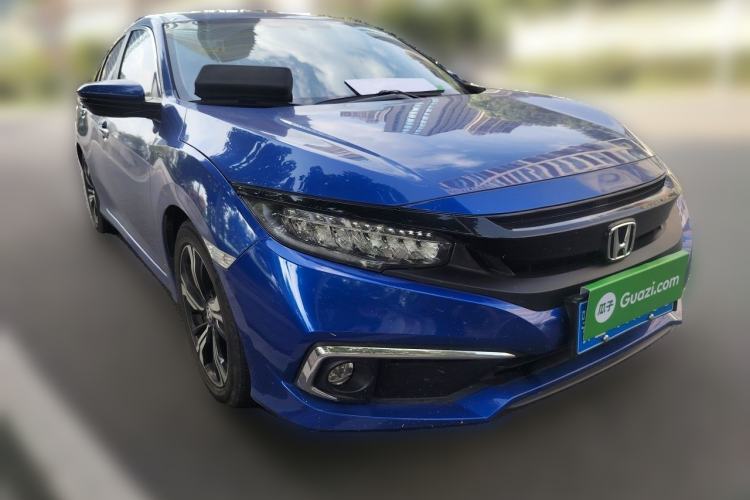 Used Honda Civic 2019 220TURBO CVT Power Edition China VI Emission Standard Front Right 45 Deg