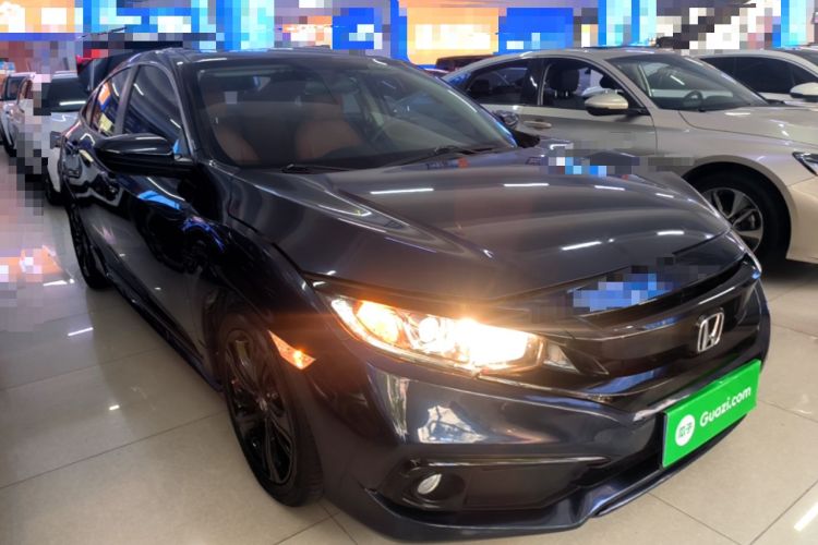 Used Honda Civic 2019 220TURBO CVT Dynamic Edition China VI Emission Standard Front Right 45 Deg