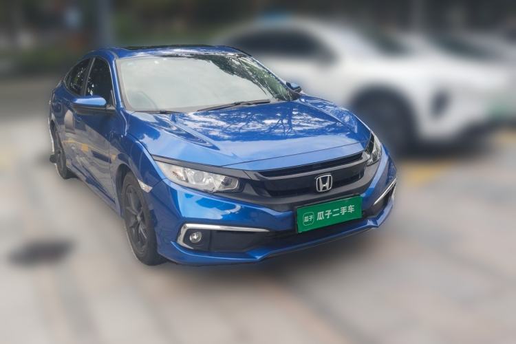 Used Honda Civic 2019 220TURBO CVT Dynamic Edition China VI Front Right 45 Deg