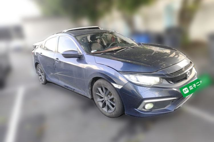 Used Honda Civic 2019 180TURBO CVT Shangdong Edition China VI Front Right 45 Deg