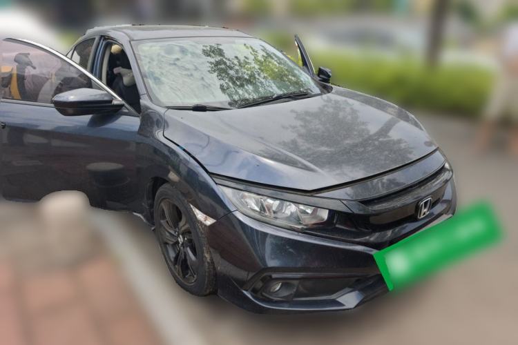 Used Honda Civic 2019 220TURBO CVT Dynamic Edition China VI Emission Standard Front Right 45 Deg