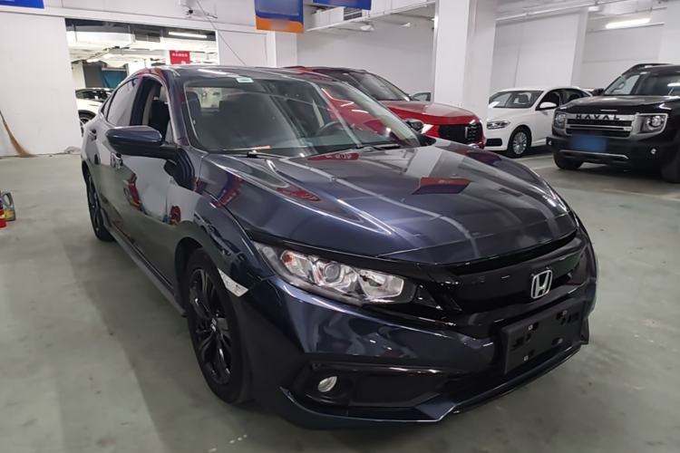 Used Honda Civic 2019 220TURBO CVT Dynamic Edition China V Emission Standard Front Right 45 Deg