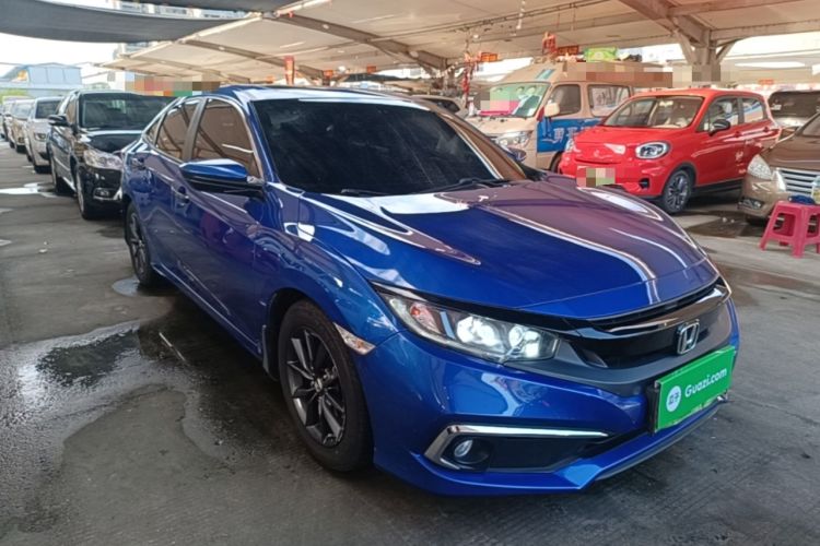 Used Honda Civic 2019 220TURBO CVT Dynamic Edition China VI Front Right 45 Deg