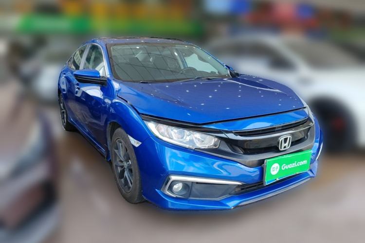Used Honda Civic 2019 220TURBO CVT Dynamic Edition China VI Front Right 45 Deg