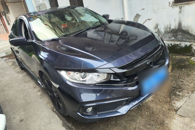 Used Honda Civic 2019 220TURBO CVT Dynamic Edition China VI Emission Standard Front Right 45 Deg