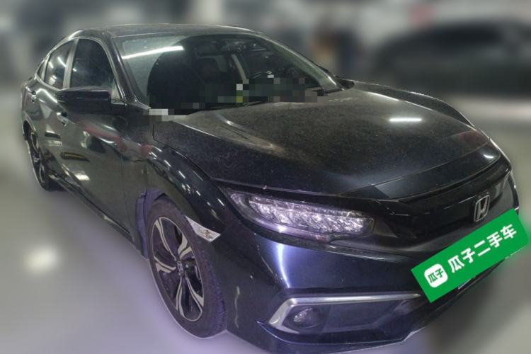 Used Honda Civic 2019 220TURBO CVT Power Edition China VI Emission Standard Front Right 45 Deg