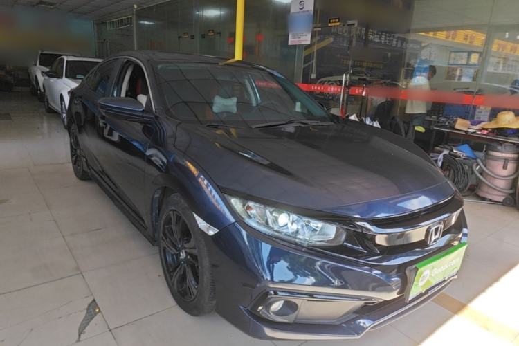 Used Honda Civic 2019 220TURBO CVT Dynamic Edition China VI Emission Standard Front Right 45 Deg