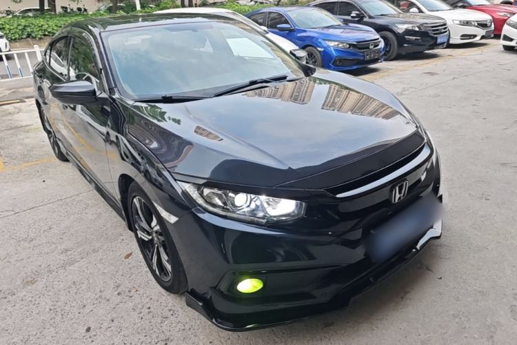 Used Honda Civic 2019 220TURBO CVT Dynamic Edition China VI Emission Standard Front Right 45 Deg