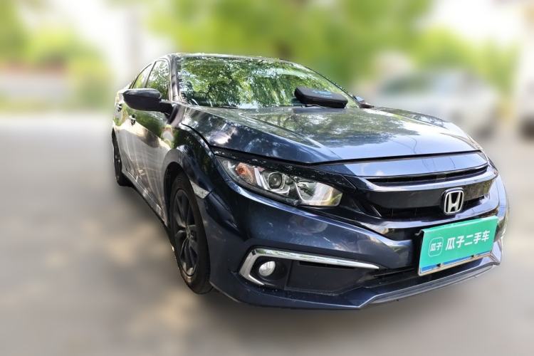 Used Honda Civic 2019 220TURBO CVT Dynamic Edition China VI Front Right 45 Deg