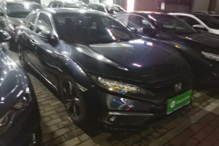 Used Honda Civic 2019 220TURBO CVT Power Edition China VI Emission Standard Front Right 45 Deg