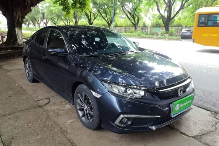 Used Honda Civic 2019 180TURBO CVT Shangdong Edition China VI Front Right 45 Deg