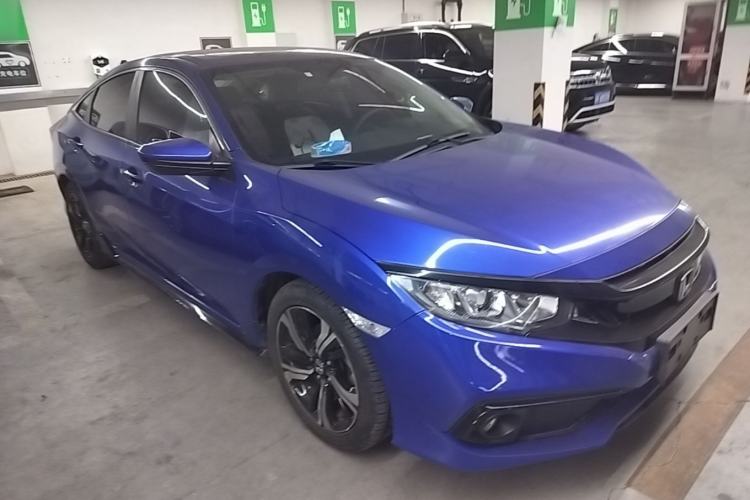 Used Honda Civic 2019 220TURBO CVT Dynamic Edition China VI Emission Standard Front Right 45 Deg