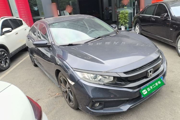 Used Honda Civic 2019 220TURBO CVT Dynamic Edition China VI Emission Standard Front Right 45 Deg