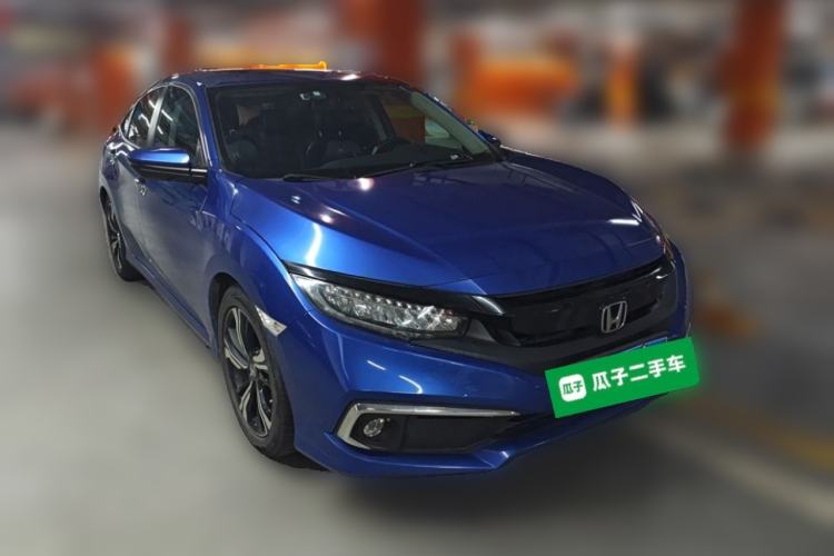 Used Honda Civic 2019 220TURBO CVT Power Edition China VI Emission Standard Front Right 45 Deg