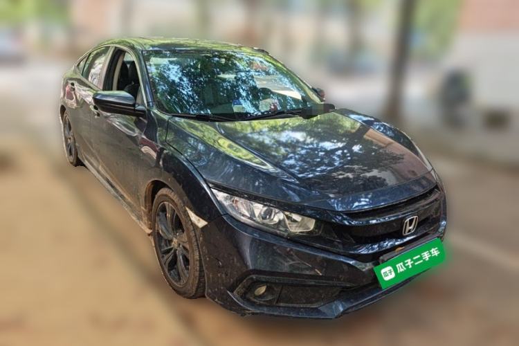 Used Honda Civic 2019 220TURBO CVT Dynamic Edition China V Emission Standard Front Right 45 Deg