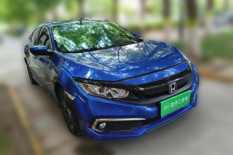 Used Honda Civic 2019 220TURBO CVT Dynamic Edition China VI Front Right 45 Deg