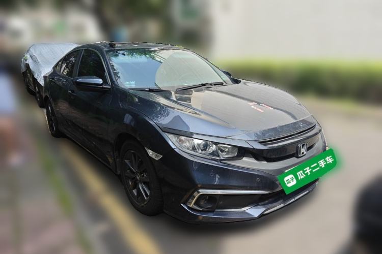 Used Honda Civic 2019 220TURBO CVT Dynamic Edition China VI Front Right 45 Deg