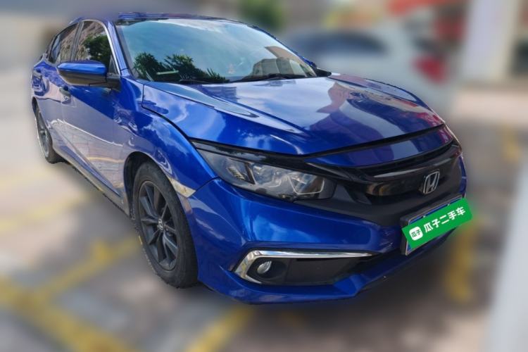 Used Honda Civic 2019 220TURBO CVT Dynamic Edition China VI Front Right 45 Deg