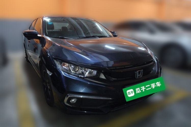 Used Honda Civic 2019 220TURBO CVT Dynamic Edition China VI Front Right 45 Deg
