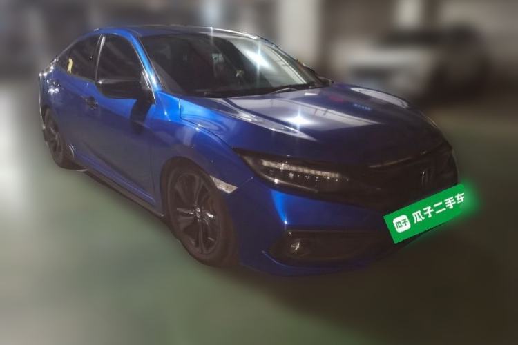 Used Honda Civic 2019 220TURBO CVT Dynamic Edition China VI Front Right 45 Deg