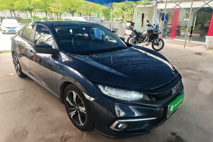 Used Honda Civic 2019 220TURBO CVT Power Edition China VI Emission Standard Front Right 45 Deg
