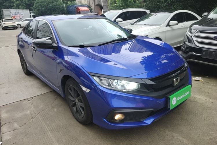 Used Honda Civic 2019 220TURBO CVT Dynamic Edition China VI Front Right 45 Deg