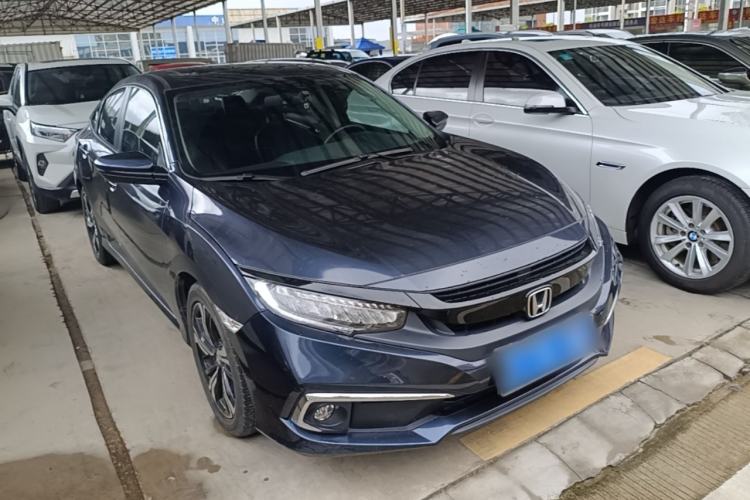 Used Honda Civic 2019 220TURBO CVT Power Edition China VI Emission Standard Front Right 45 Deg