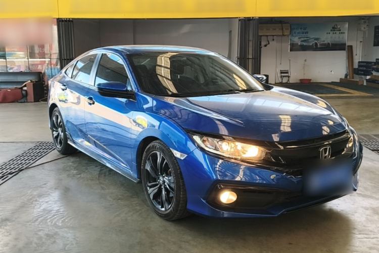 Used Honda Civic 2019 220TURBO CVT Dynamic Edition China VI Emission Standard Front Right 45 Deg