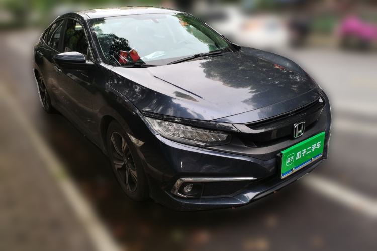 Used Honda Civic 2019 220TURBO CVT Power Edition China VI Emission Standard Front Right 45 Deg