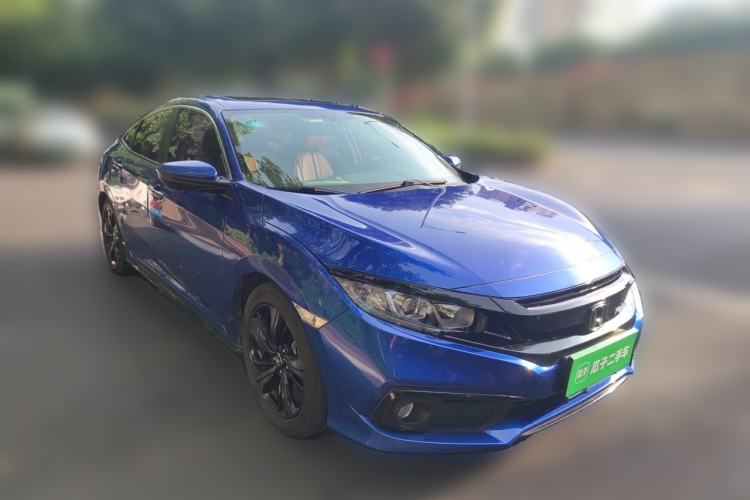 Used Honda Civic 2019 220TURBO CVT Dynamic Edition China V Emission Standard Front Right 45 Deg