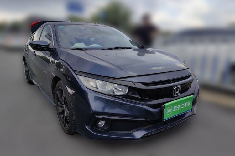 Used Honda Civic 2019 220TURBO CVT Dynamic Edition China V Emission Standard Front Right 45 Deg
