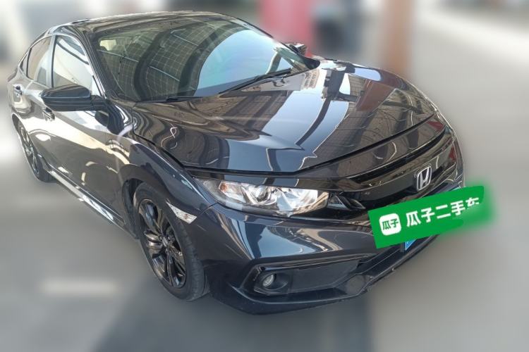 Used Honda Civic 2019 220TURBO CVT Dynamic Edition China VI Emission Standard Front Right 45 Deg