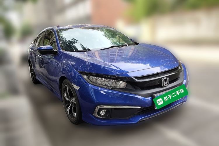Used Honda Civic 2019 220TURBO CVT Power Edition China VI Emission Standard Front Right 45 Deg