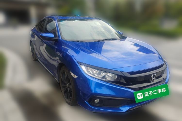 Used Honda Civic 2019 220TURBO CVT Dynamic Edition China VI Emission Standard Front Right 45 Deg