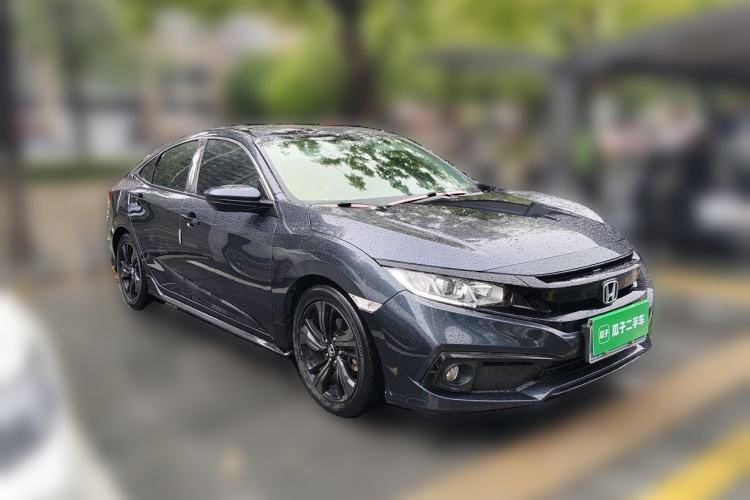 Used Honda Civic 2019 220TURBO CVT Dynamic Edition China VI Emission Standard Front Right 45 Deg