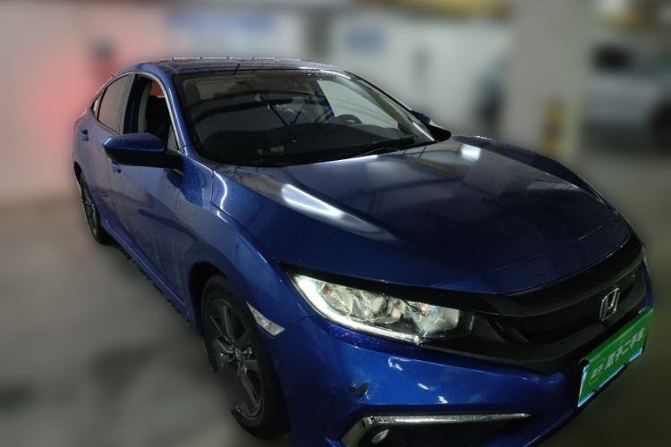 Used Honda Civic 2019 180TURBO CVT Shangdong Edition China V Front Right 45 Deg
