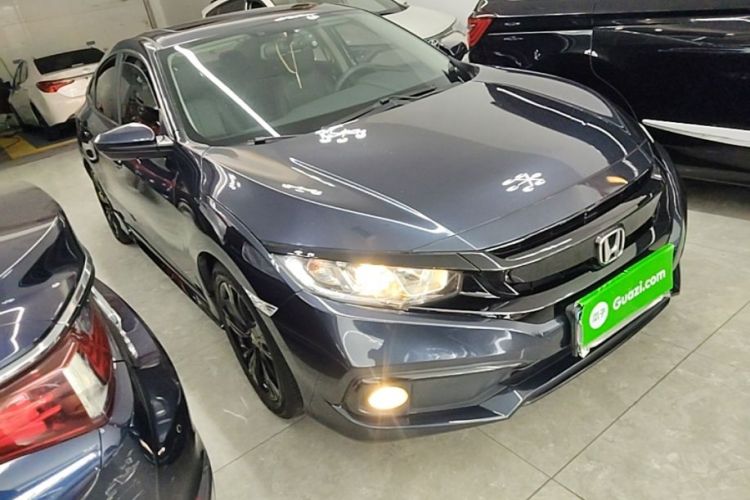 Used Honda Civic 2019 220TURBO CVT Dynamic Edition China VI Emission Standard Front Right 45 Deg