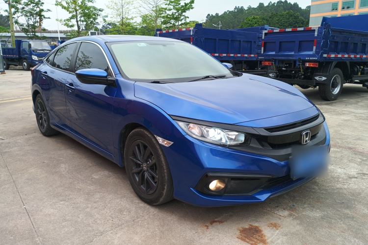 Used Honda Civic 2019 220TURBO CVT Dynamic Edition China VI Front Right 45 Deg