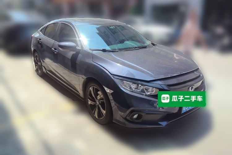 Used Honda Civic 2019 220TURBO CVT Dynamic Edition China VI Emission Standard Front Right 45 Deg