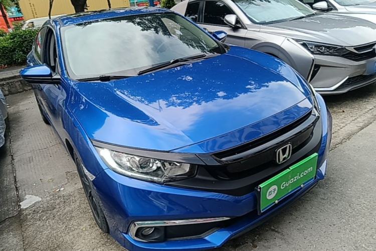 Used Honda Civic 2019 220TURBO CVT Dynamic Edition China VI Front Right 45 Deg