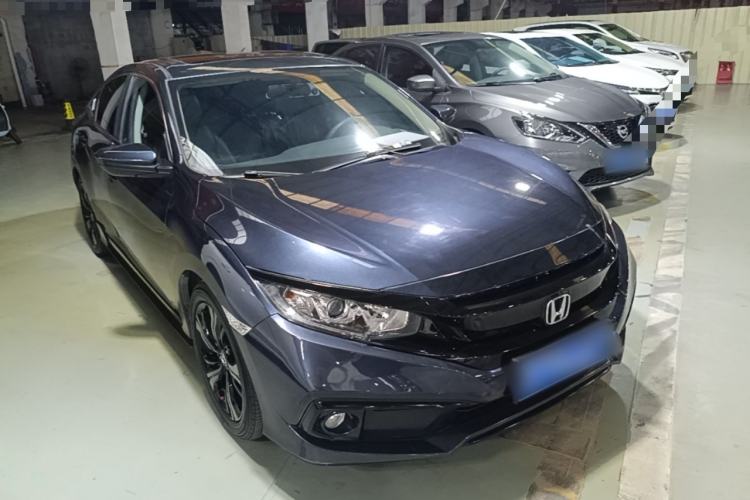Used Honda Civic 2019 220TURBO CVT Dynamic Edition China VI Emission Standard Front Right 45 Deg