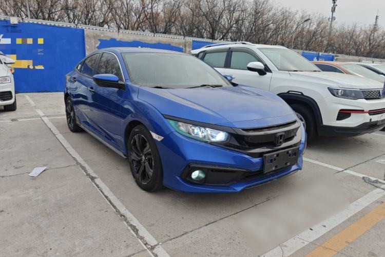 Used Honda Civic 2019 220TURBO CVT Dynamic Edition China VI Emission Standard Front Right 45 Deg
