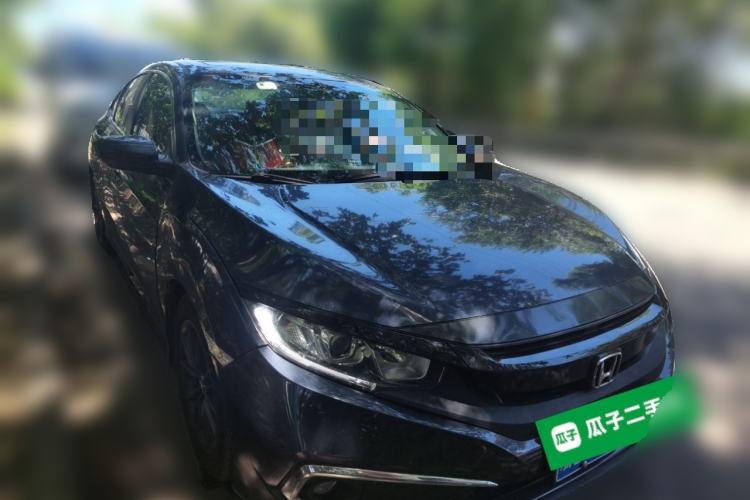 Used Honda Civic 2019 220TURBO CVT Dynamic Edition China VI Front Right 45 Deg
