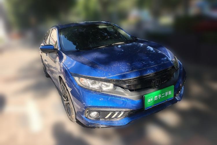 Used Honda Civic 2019 220TURBO CVT Dynamic Edition China VI Front Right 45 Deg