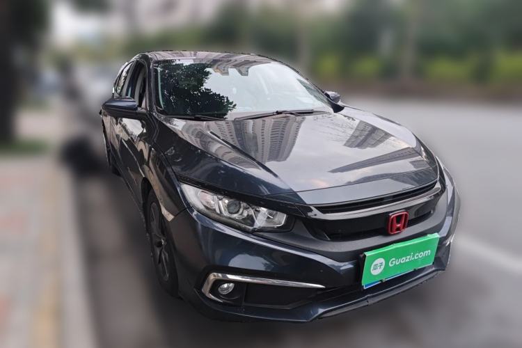 Used Honda Civic 2019 220TURBO Manual Jinkong Edition China V Emission Standard Front Right 45 Deg