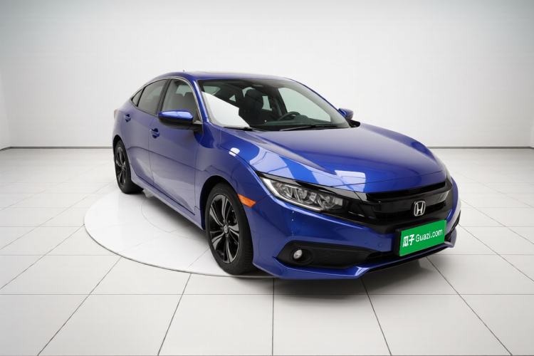 Used Honda Civic 2019 220TURBO CVT Dynamic Edition China VI Emission Standard Front Right 45 Deg