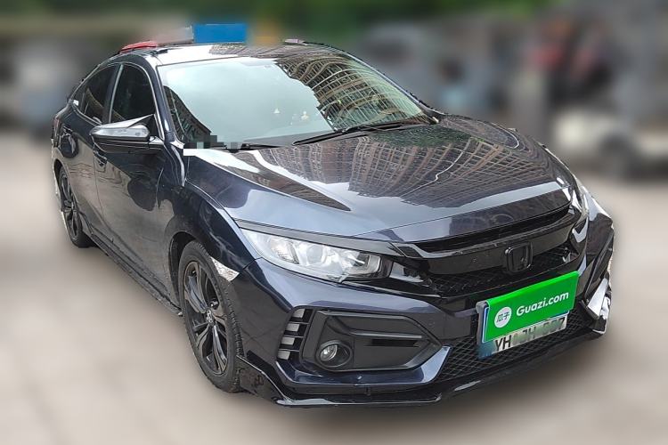 Used Honda Civic 2019 220TURBO CVT Dynamic Edition China VI Emission Standard Front Right 45 Deg